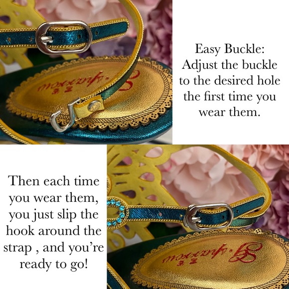 Stunning Handmade Crystal Rhinestone Peacock Heel - Picture 14 of 16